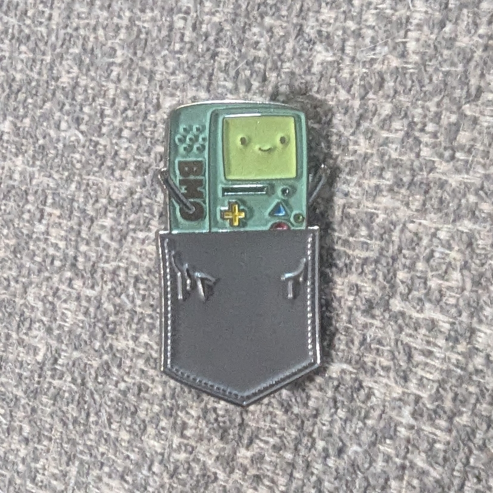NEW! BMO Enamel Nitelyfe Pin Glow In The Dark Limited Edition Numbered